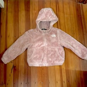 The North Face fleece zip up jacket (4T)